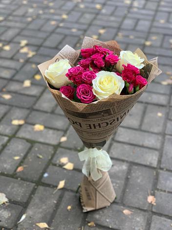 Букет цветов из: Розы в Веледниково